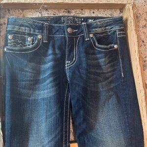 Miss Me Deep Indigo Skinny Jeans